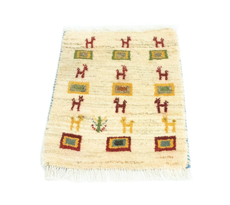 Tappeto Gabbeh - Persero - 60 x 40 cm - multicolore