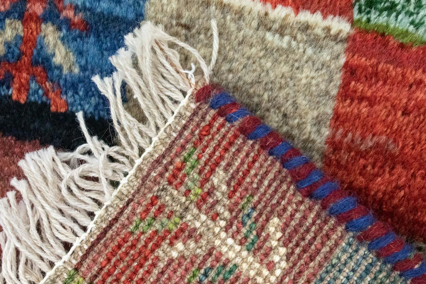Gabbeh persiano Tappeto 60x40cm - Perserteppich Wollteppich
