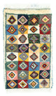 Gabbeh persiano Tappeto 60x40cm - Perserteppich Wollteppich