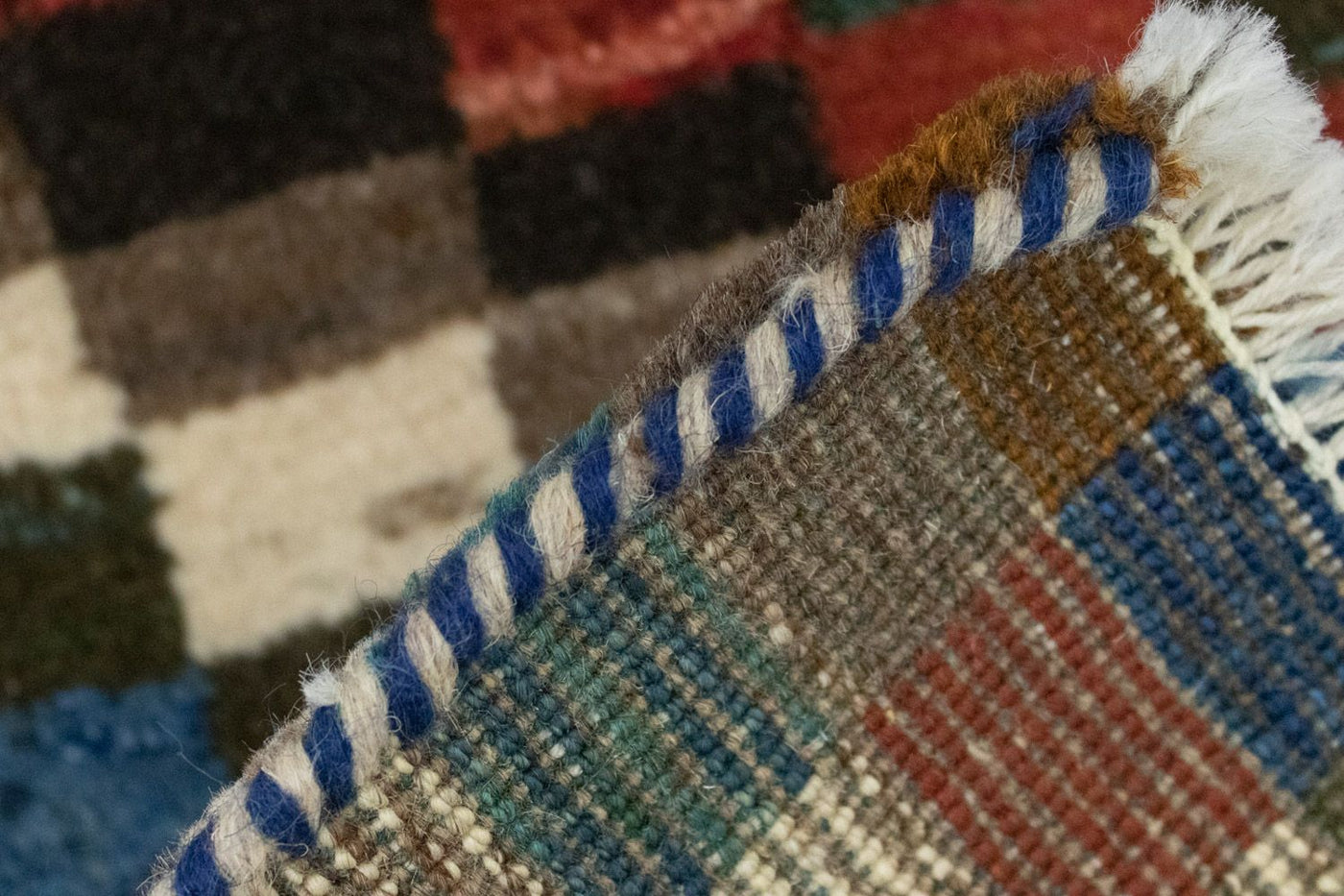 Gabbeh persiano Tappeto 60x40cm - Perserteppich Wollteppich