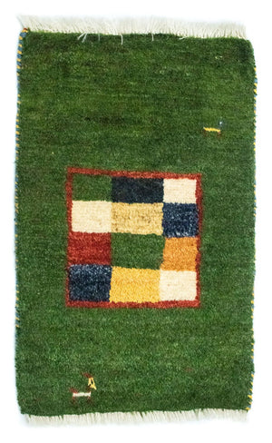 Tappeto Gabbeh - Persero - 60 x 40 cm - verde