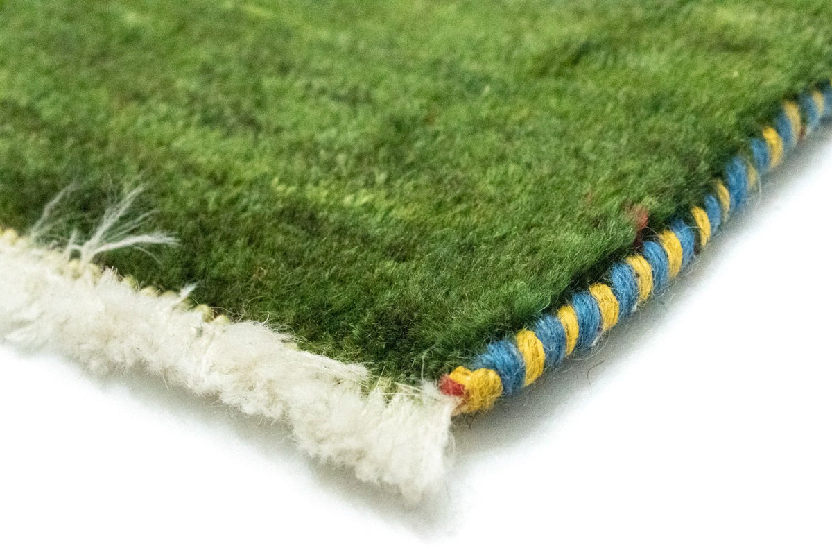 Tappeto Gabbeh - Persero - 60 x 40 cm - verde