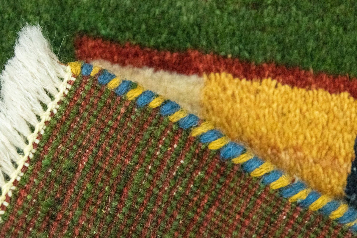 Tappeto Gabbeh - Persero - 60 x 40 cm - verde