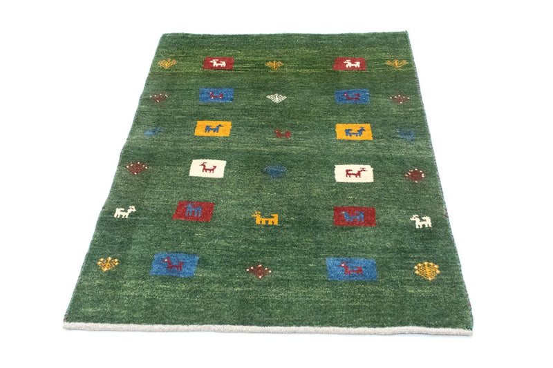 Tappeto Gabbeh - Persero - 128 x 92 cm - verde