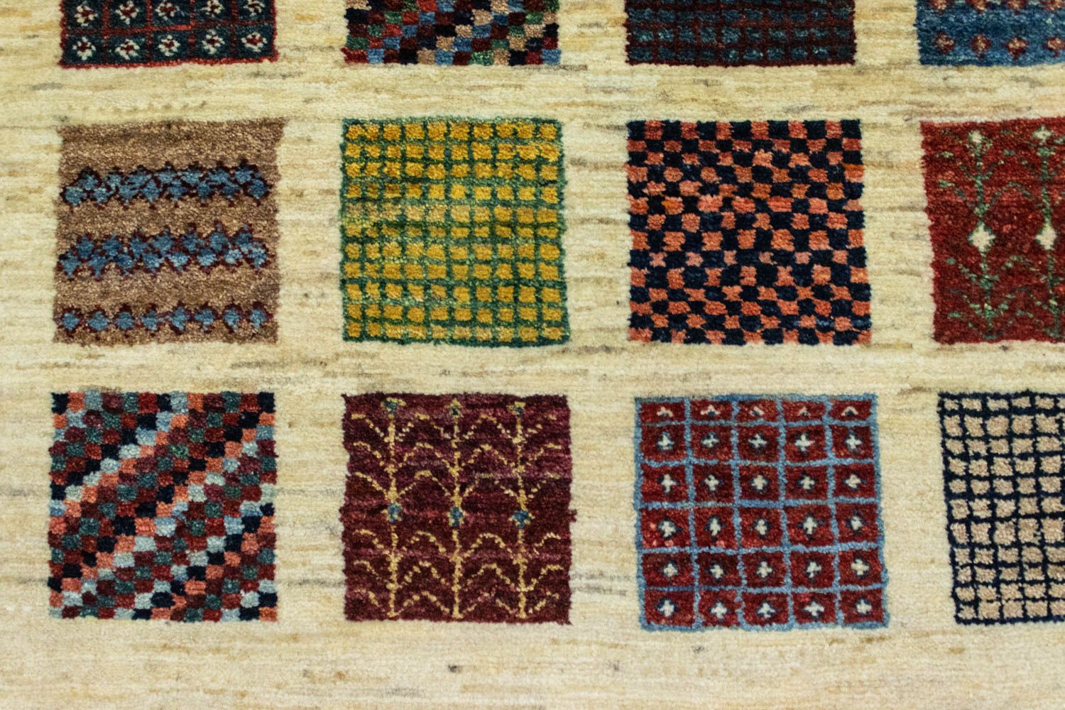 Tappeto Gabbeh - Loribaft Persero - 132 x 86 cm - multicolore