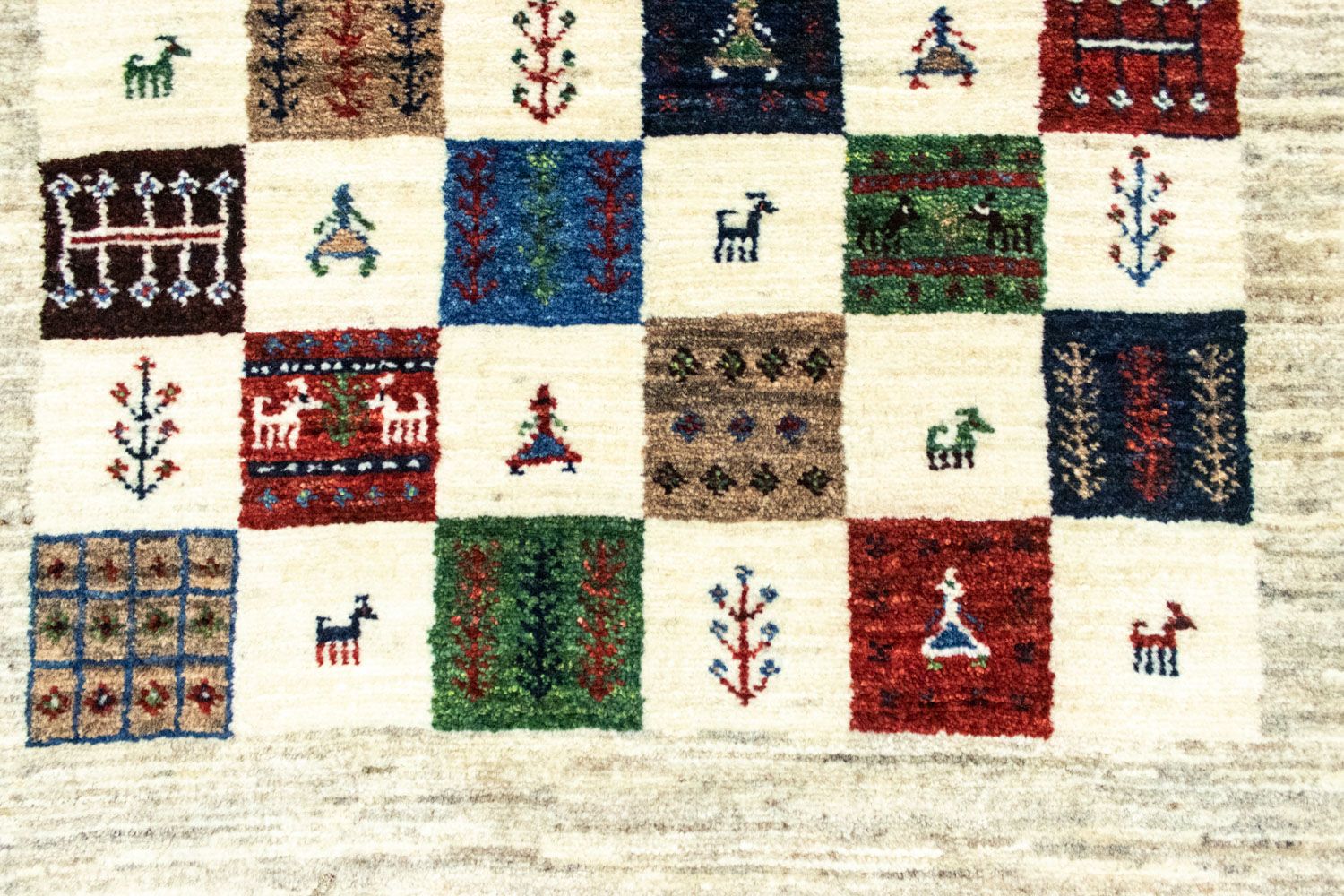 Tappeto Gabbeh - Loribaft Persero - 125 x 82 cm - colorato