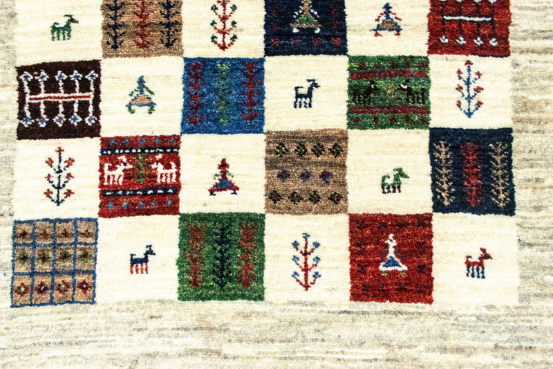 Tappeto Gabbeh - Loribaft Persero - 125 x 82 cm - colorato