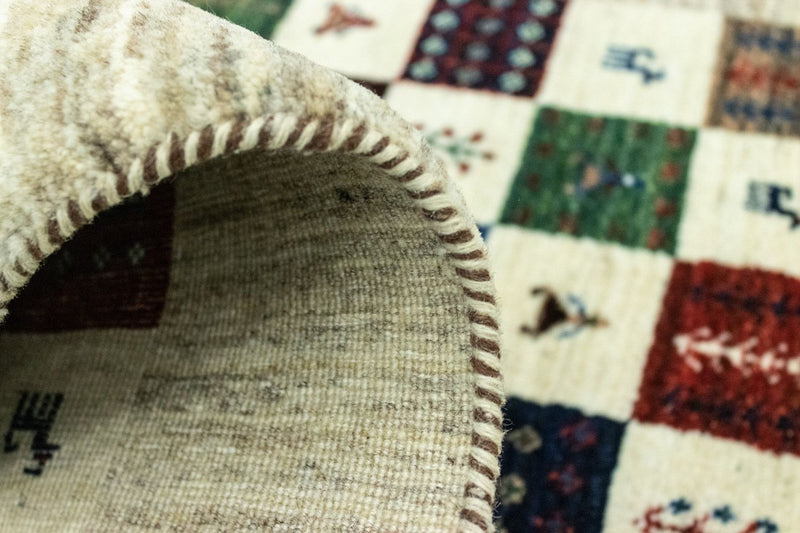 Tappeto Gabbeh - Loribaft Persero - 125 x 82 cm - colorato