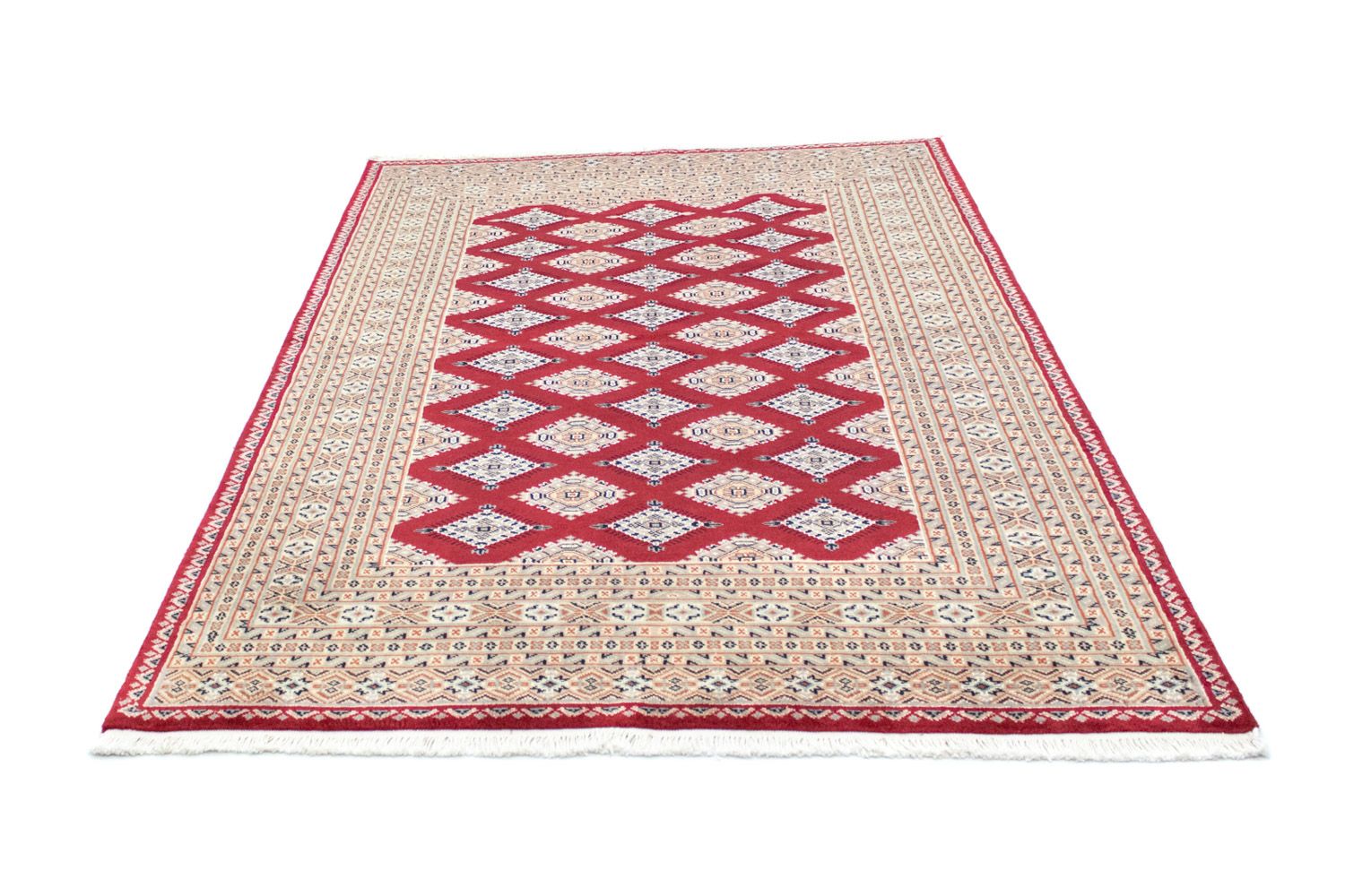 Tappeto Pakistani - 207 x 143 cm - rosso