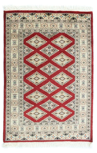 Tappeto Pakistani - 93 x 63 cm - rosso