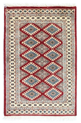 Tappeto Pakistani - 91 x 62 cm - rosso