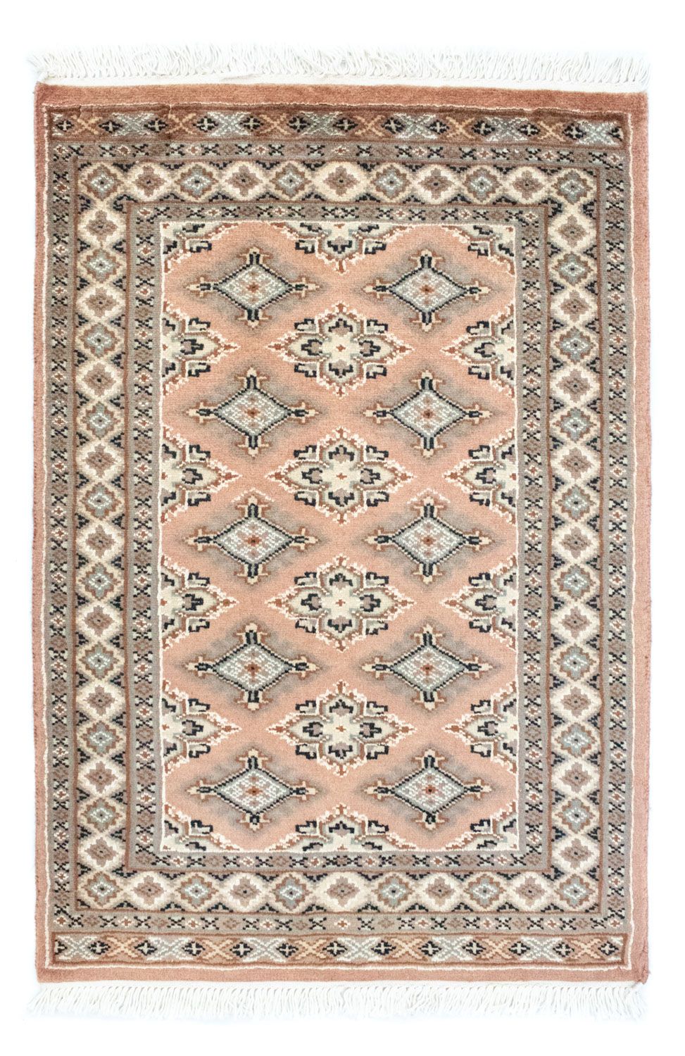 Tappeto Pakistani - 91 x 61 cm - salmone