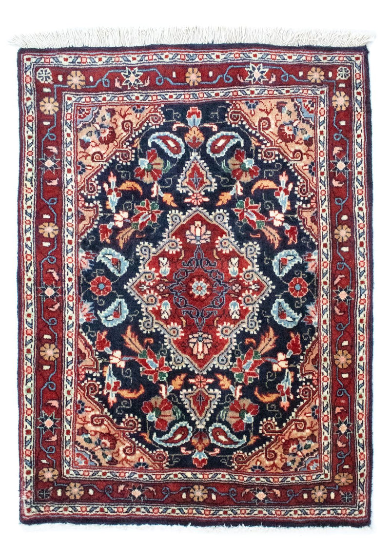 Tappeto Persero - Bidjar - 90 x 70 cm - blu
