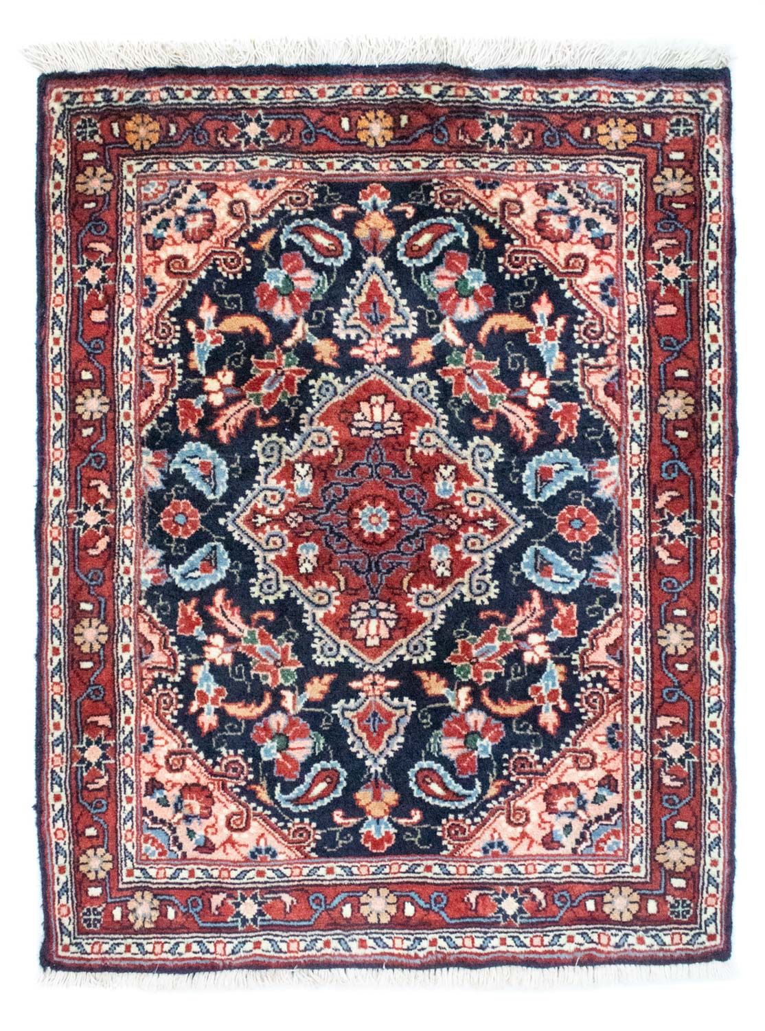 Tappeto Persero - Bidjar - 90 x 73 cm - blu