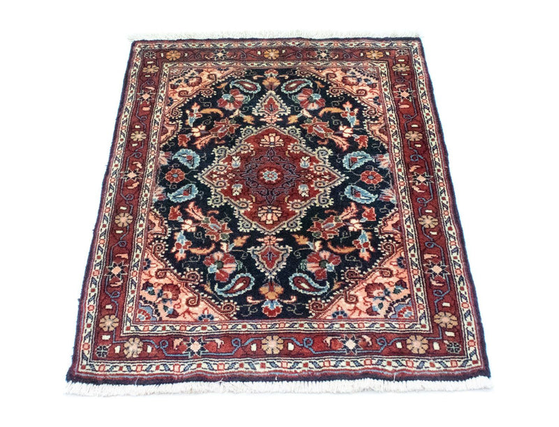 Tappeto Persero - Bidjar - 90 x 73 cm - blu