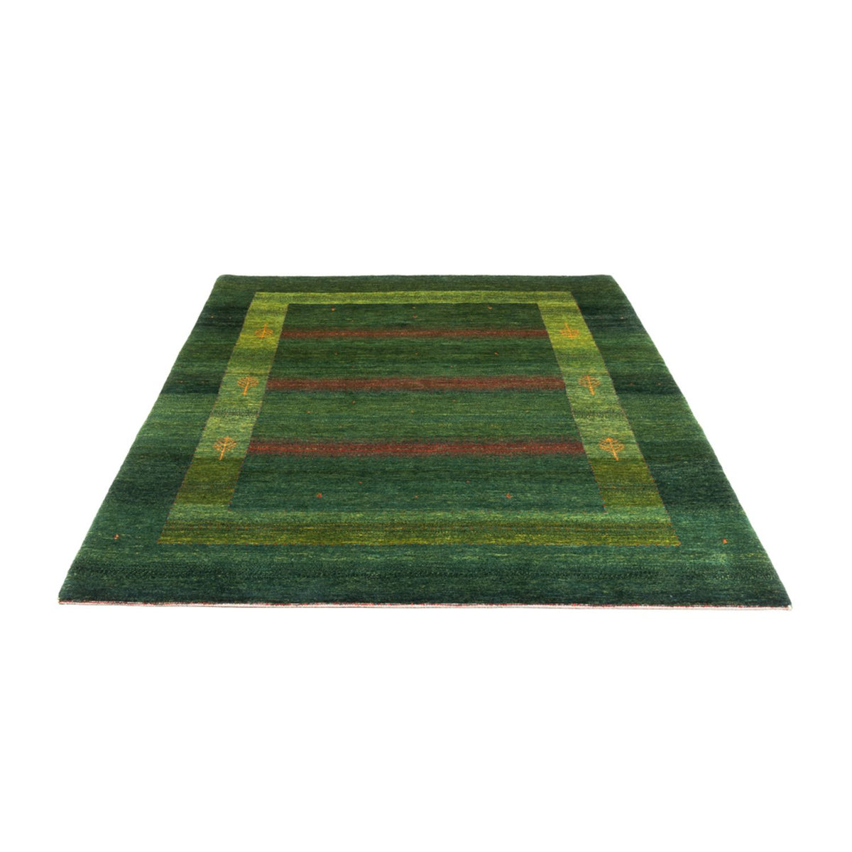 Tappeto Gabbeh - Loribaft Persero - 245 x 175 cm - verde