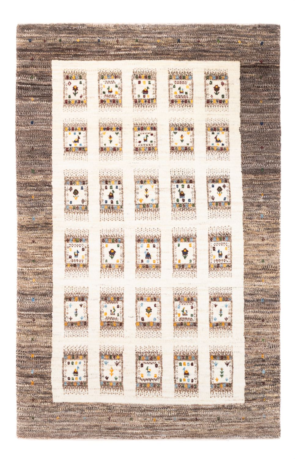 Tappeto Gabbeh - Loribaft Persero - Reale - 164 x 101 cm - naturale