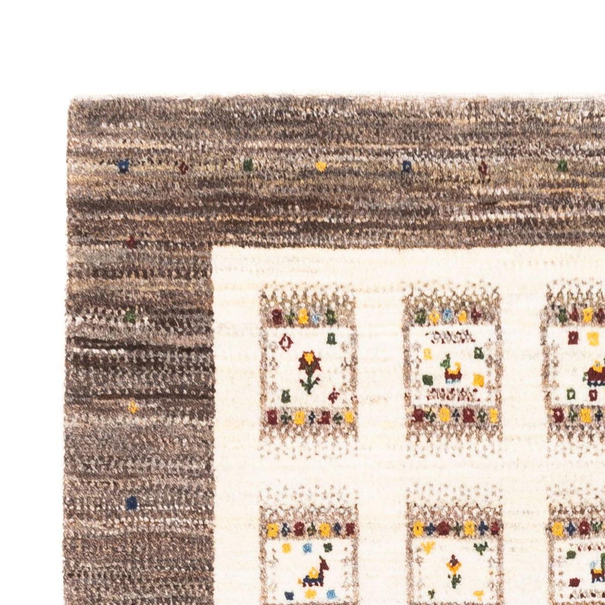 Tappeto Gabbeh - Loribaft Persero - Reale - 164 x 101 cm - naturale