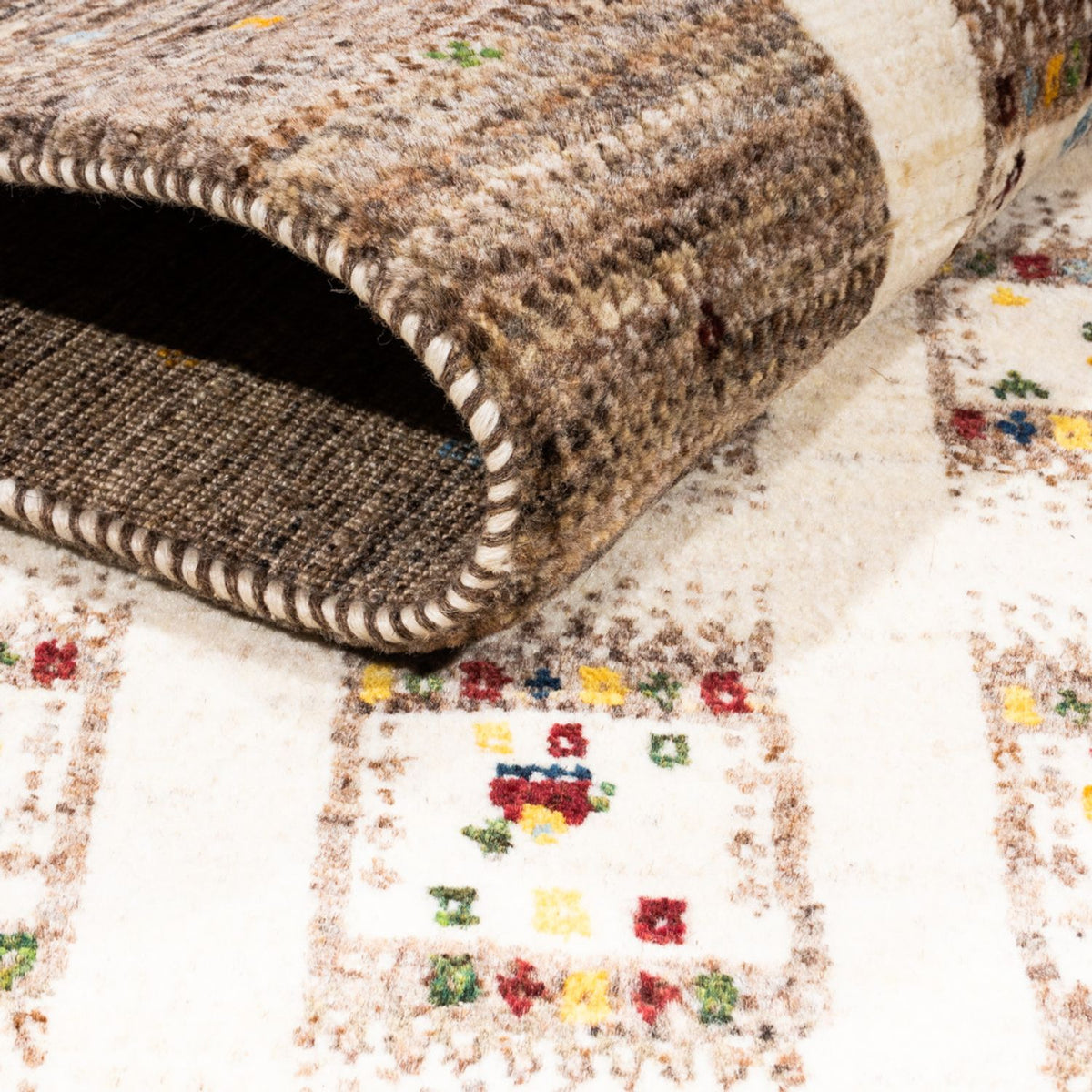 Tappeto Gabbeh - Loribaft Persero - Reale - 164 x 101 cm - naturale