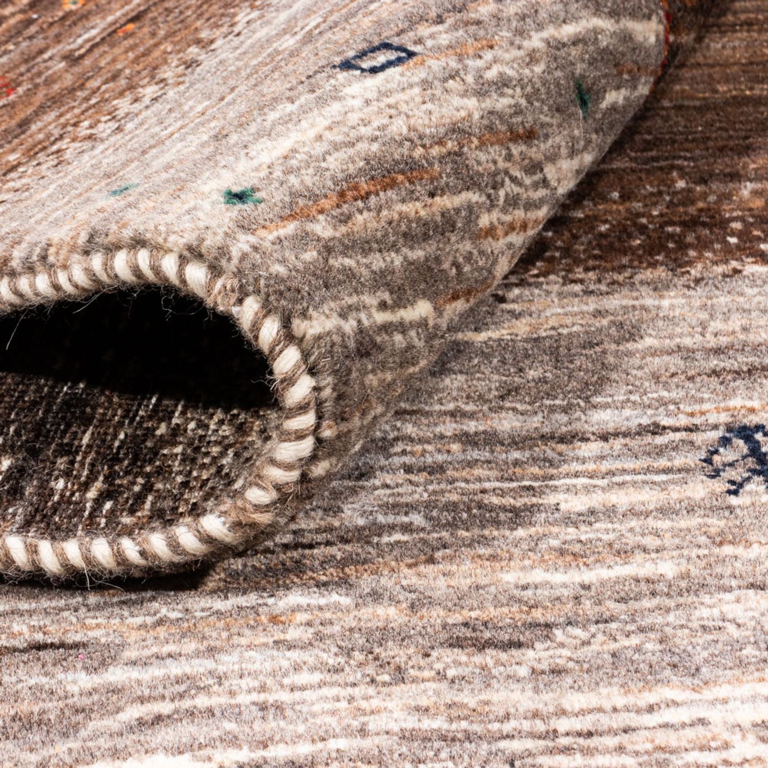 Tappeto Gabbeh - Loribaft Persero - 238 x 174 cm - naturale