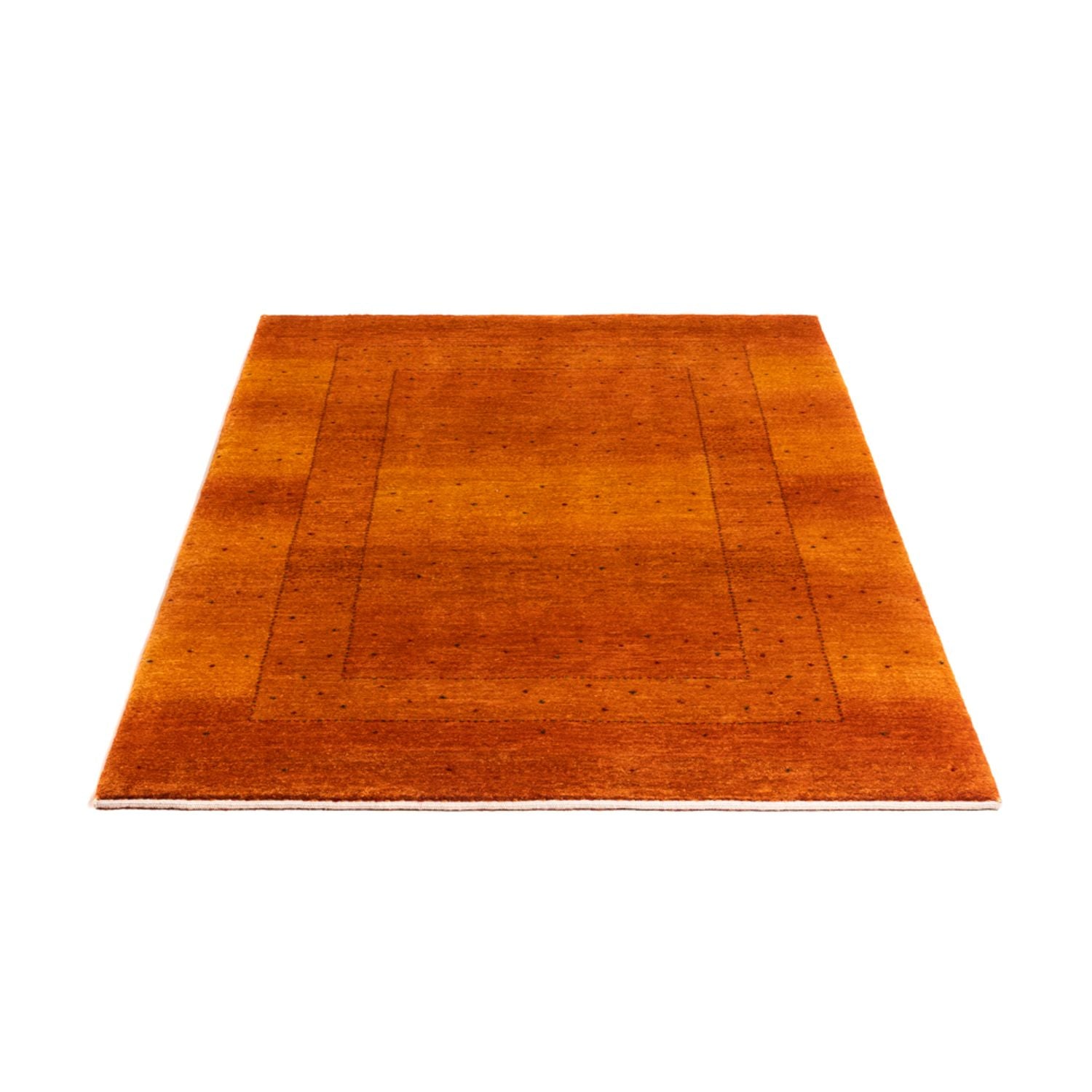 Tappeto Gabbeh - Loribaft Persero - 160 x 110 cm - arancione