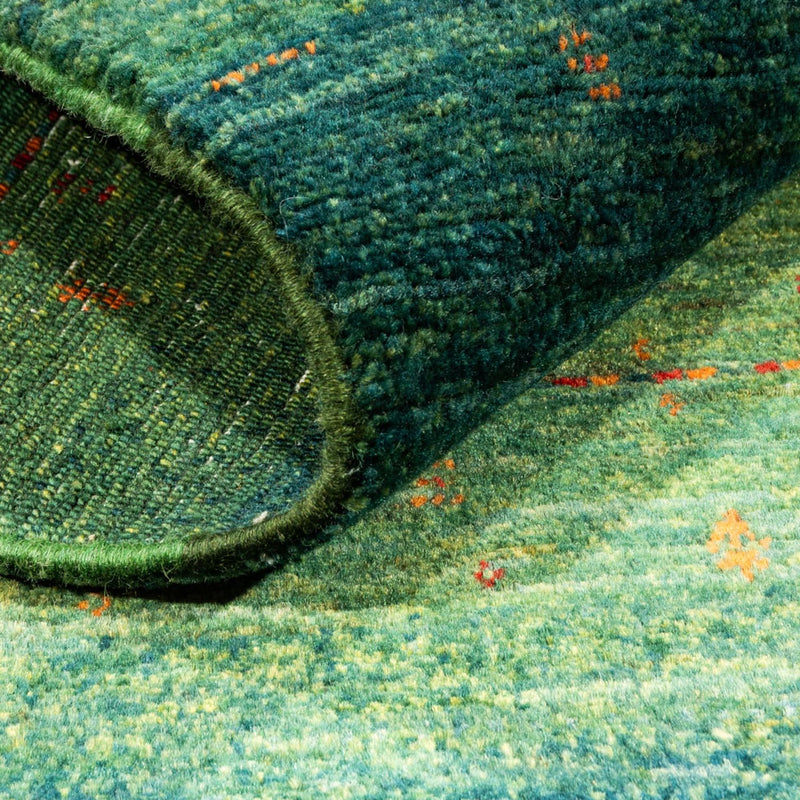 Tappeto Gabbeh - Loribaft Persero - 152 x 107 cm - verde