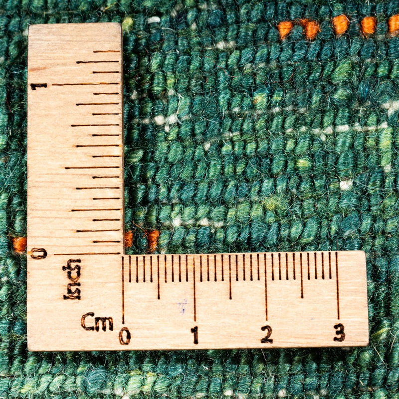 Tappeto Gabbeh - Loribaft Persero - 152 x 107 cm - verde
