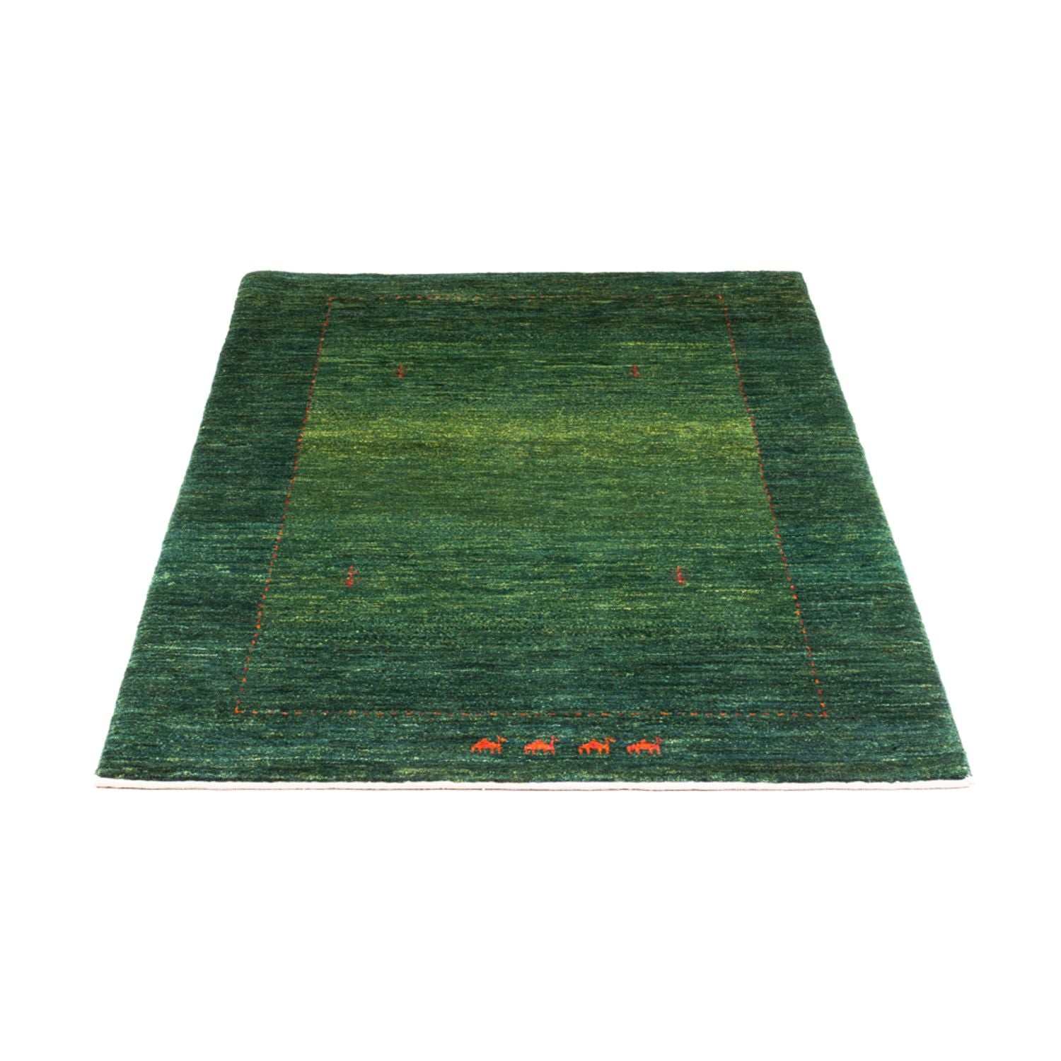 Tappeto Gabbeh - Loribaft Persero - 148 x 97 cm - verde