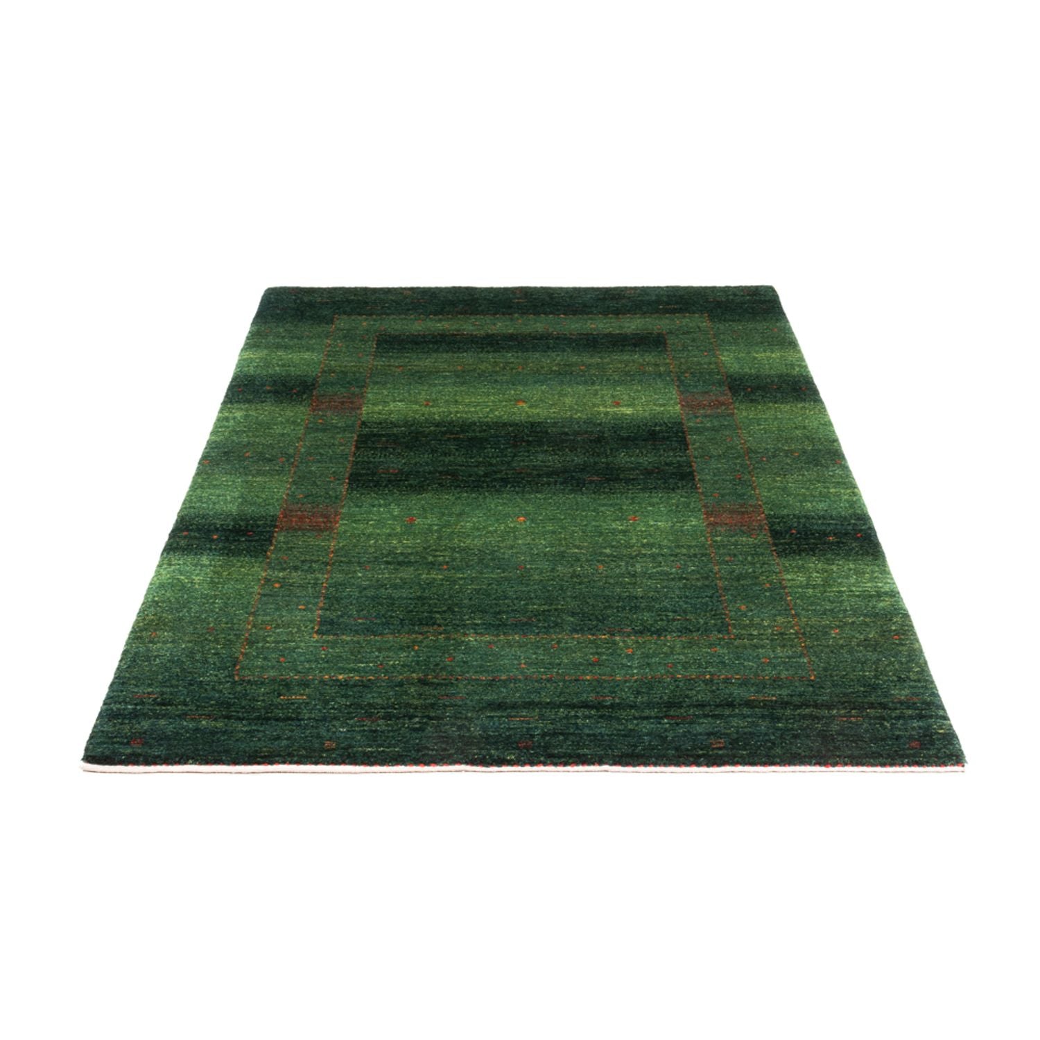 Tappeto Gabbeh - Loribaft Persero - 164 x 110 cm - verde