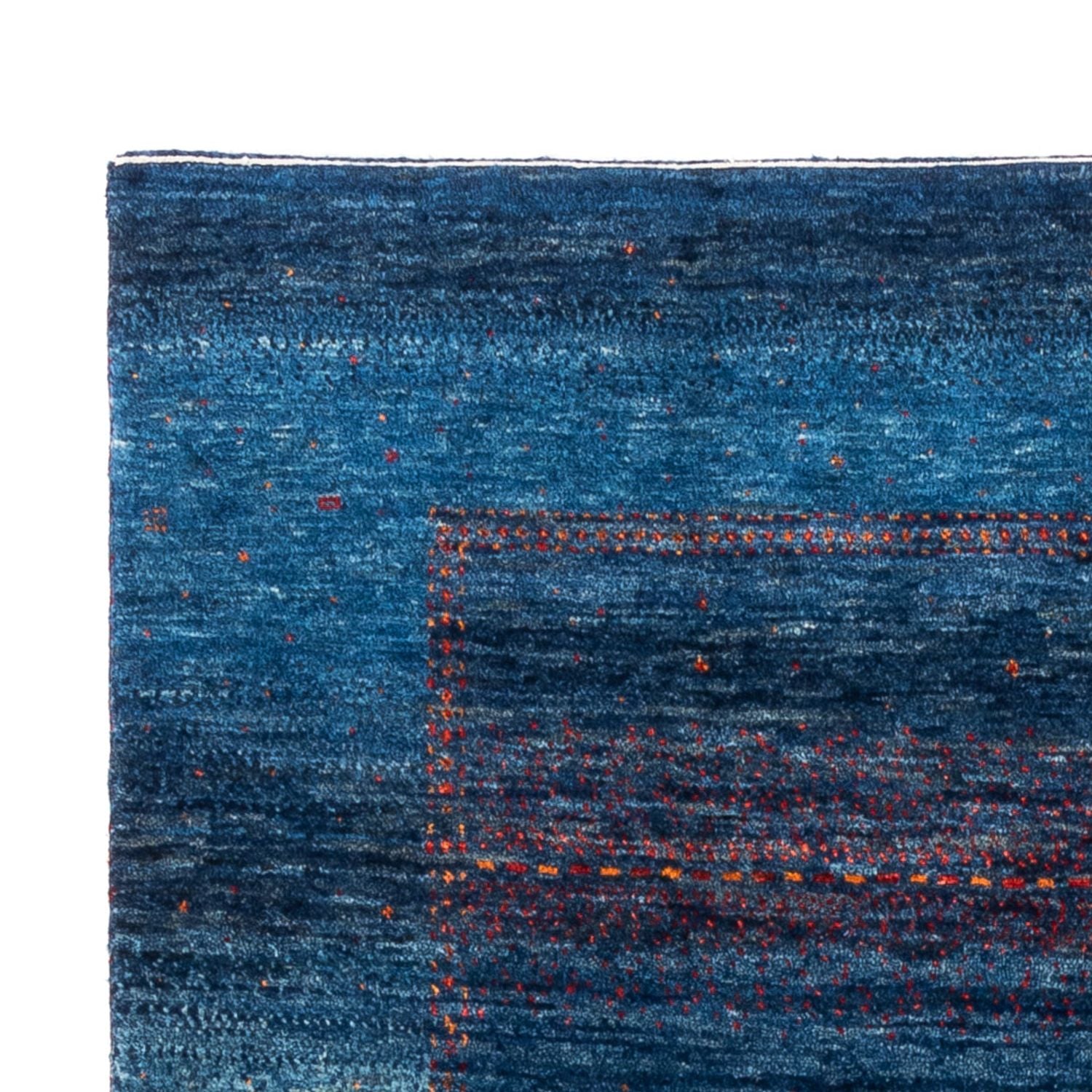 Tappeto Gabbeh - Loribaft Persero - 190 x 128 cm - blu