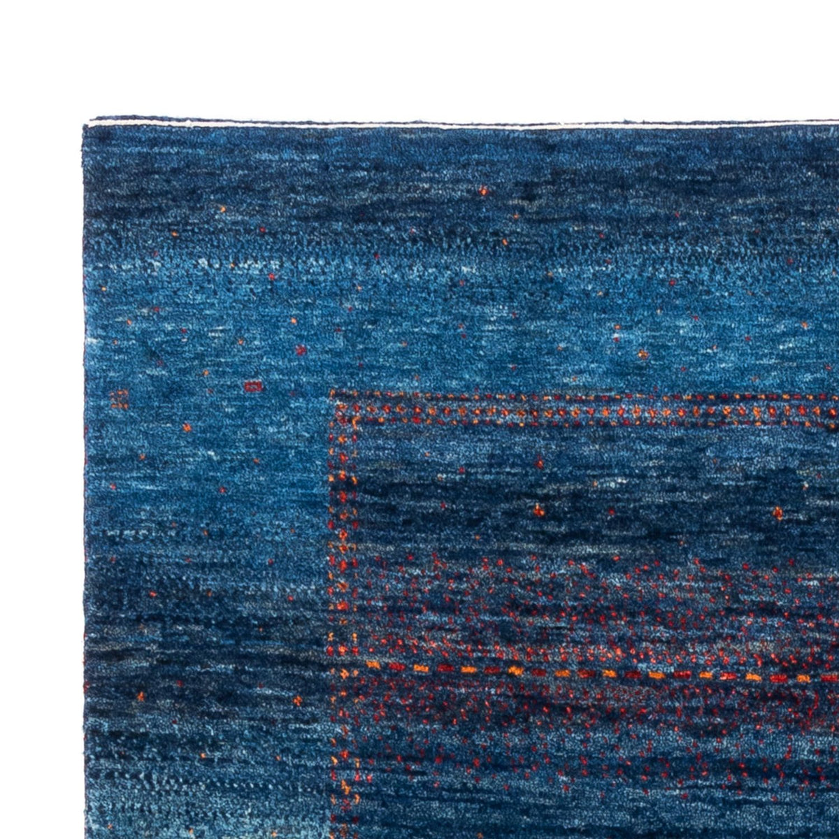 Tappeto Gabbeh - Loribaft Persero - 190 x 128 cm - blu