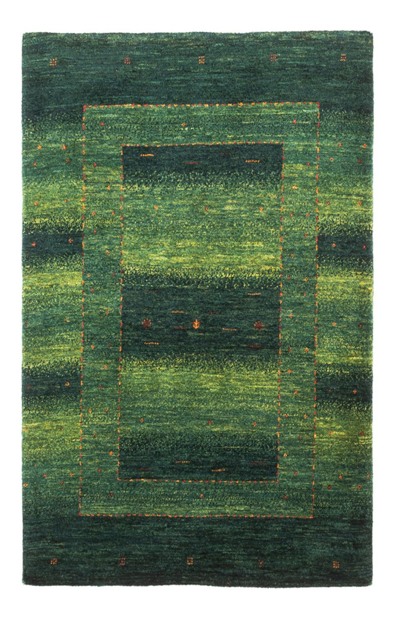 Tappeto Gabbeh - Loribaft Persero - 134 x 85 cm - verde