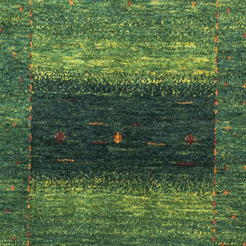 Tappeto Gabbeh - Loribaft Persero - 134 x 85 cm - verde