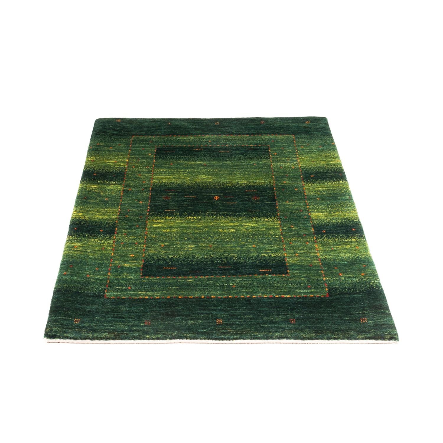 Tappeto Gabbeh - Loribaft Persero - 134 x 85 cm - verde