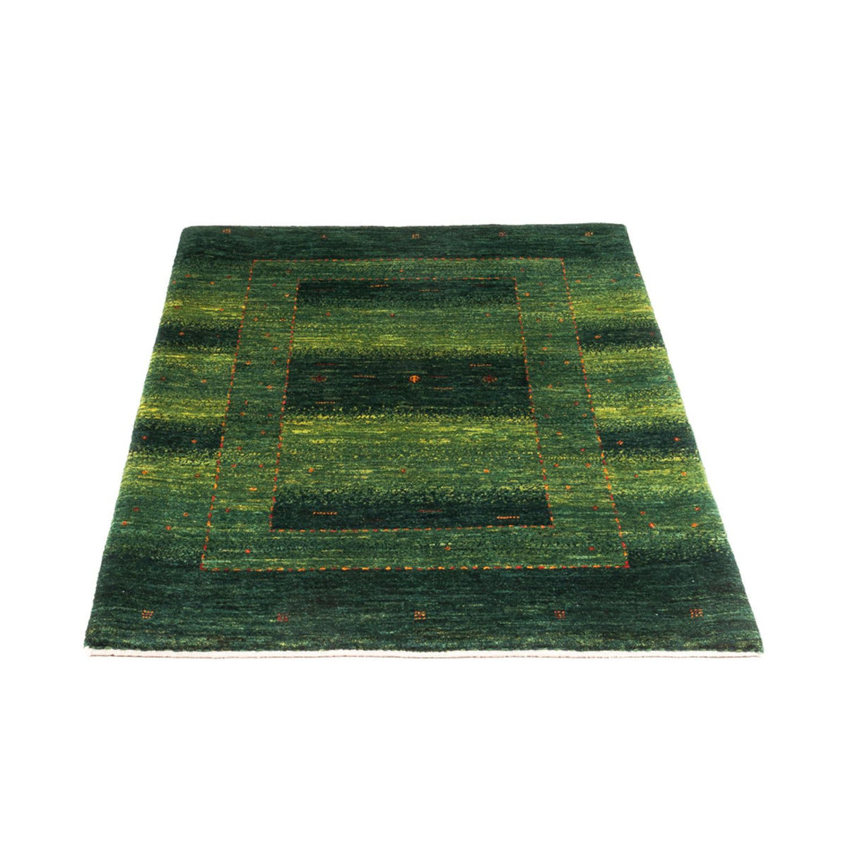 Tappeto Gabbeh - Loribaft Persero - 134 x 85 cm - verde