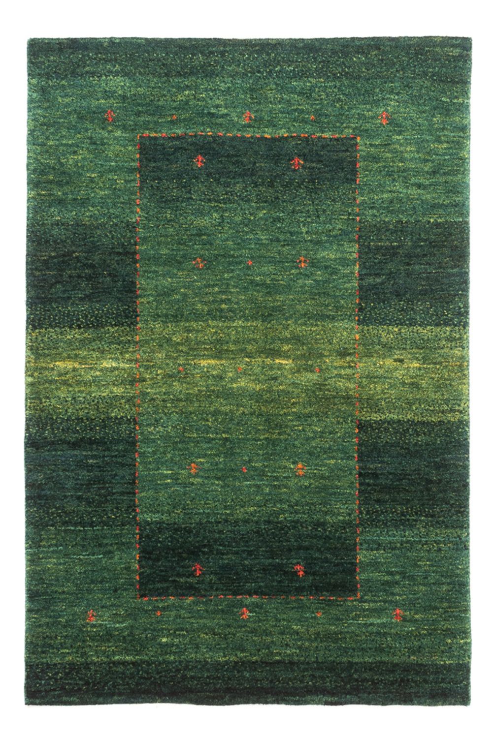 Tappeto Gabbeh - Loribaft Persero - 120 x 79 cm - verde