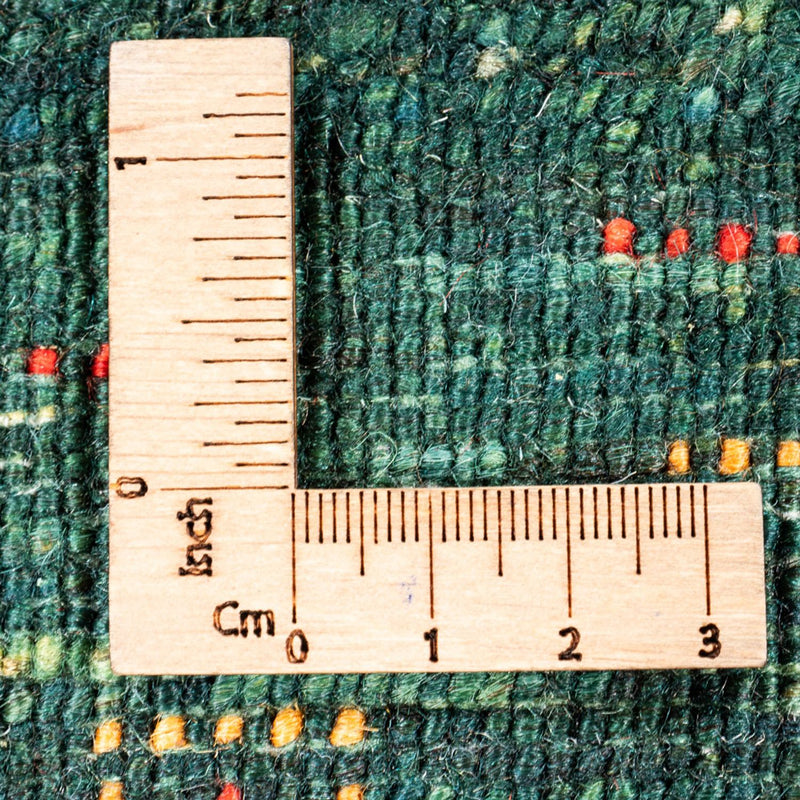 Tappeto Gabbeh - Loribaft Persero - 129 x 84 cm - verde