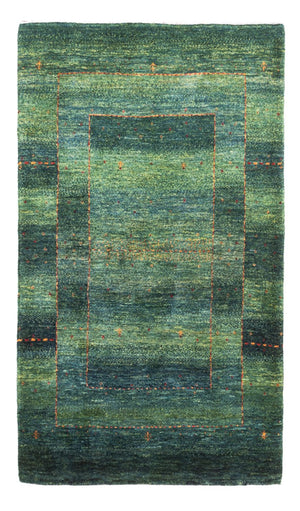 Tappeto Gabbeh - Loribaft Persero - 135 x 83 cm - verde