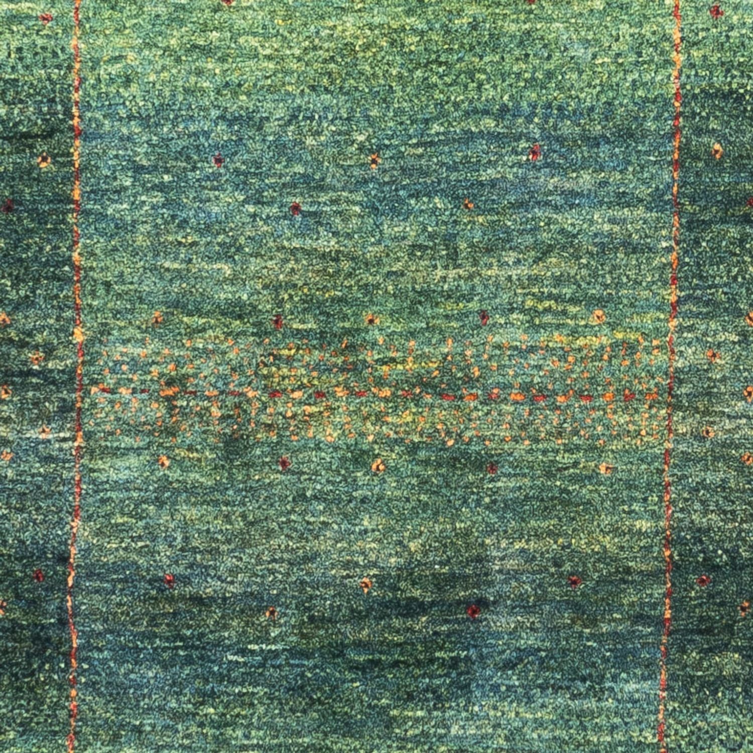 Tappeto Gabbeh - Loribaft Persero - 135 x 83 cm - verde