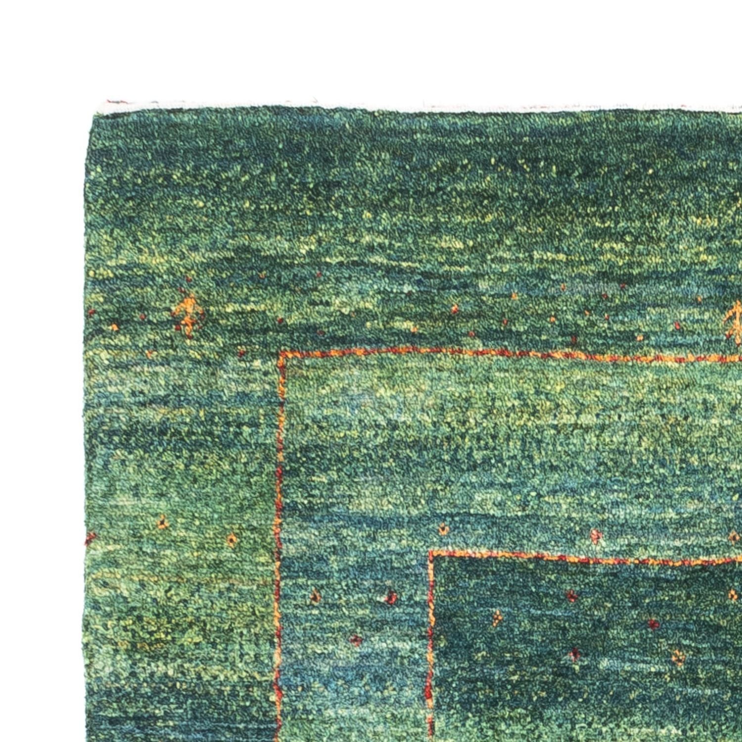 Tappeto Gabbeh - Loribaft Persero - 135 x 83 cm - verde