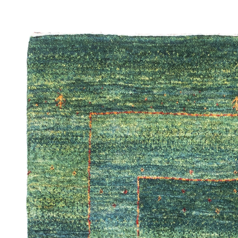 Tappeto Gabbeh - Loribaft Persero - 135 x 83 cm - verde