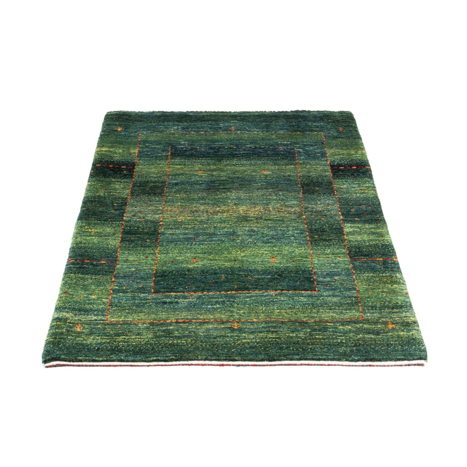 Tappeto Gabbeh - Loribaft Persero - 135 x 83 cm - verde
