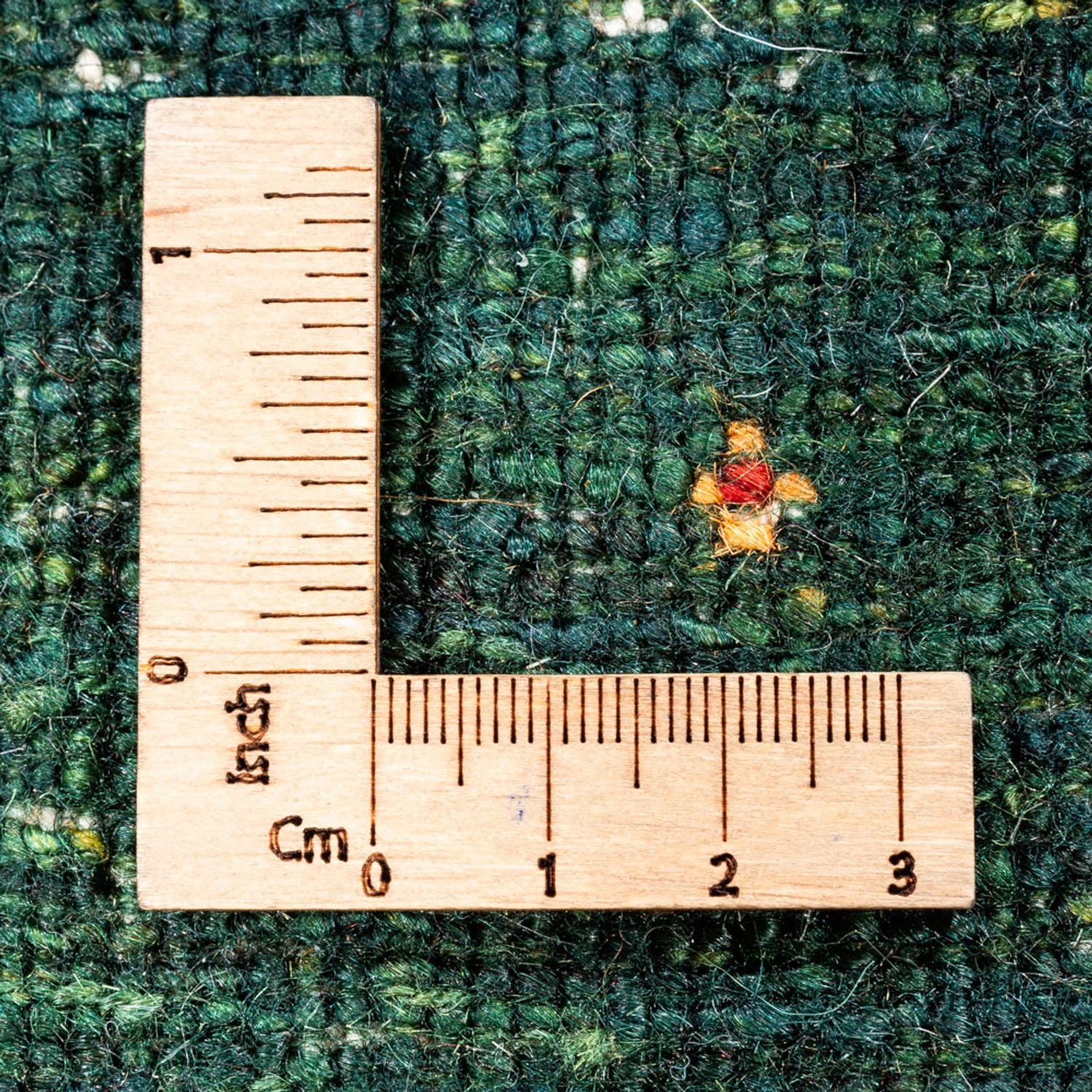 Tappeto Gabbeh - Loribaft Persero - 115 x 86 cm - verde