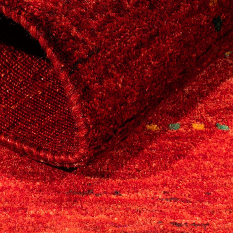 Tappeto Gabbeh - Loribaft Persero - 116 x 81 cm - rosso