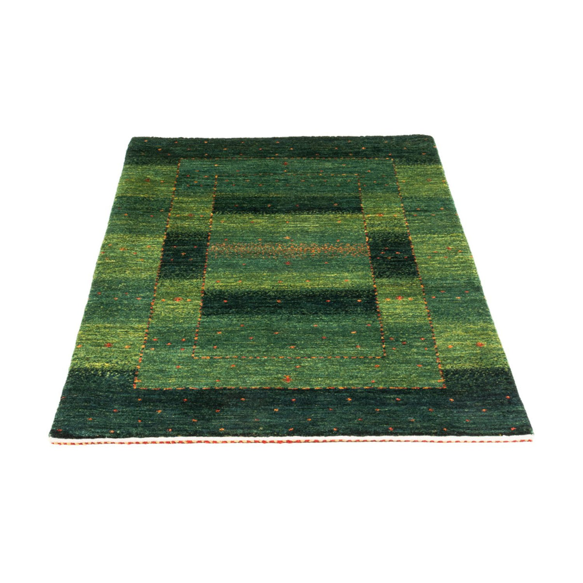 Tappeto Gabbeh - Loribaft Persero - 136 x 84 cm - verde