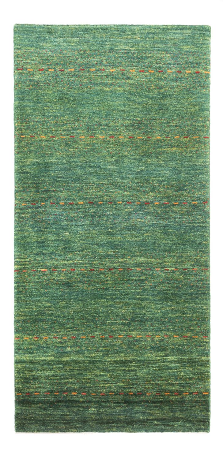 Tappeto Gabbeh - Loribaft Persero - 140 x 70 cm - verde