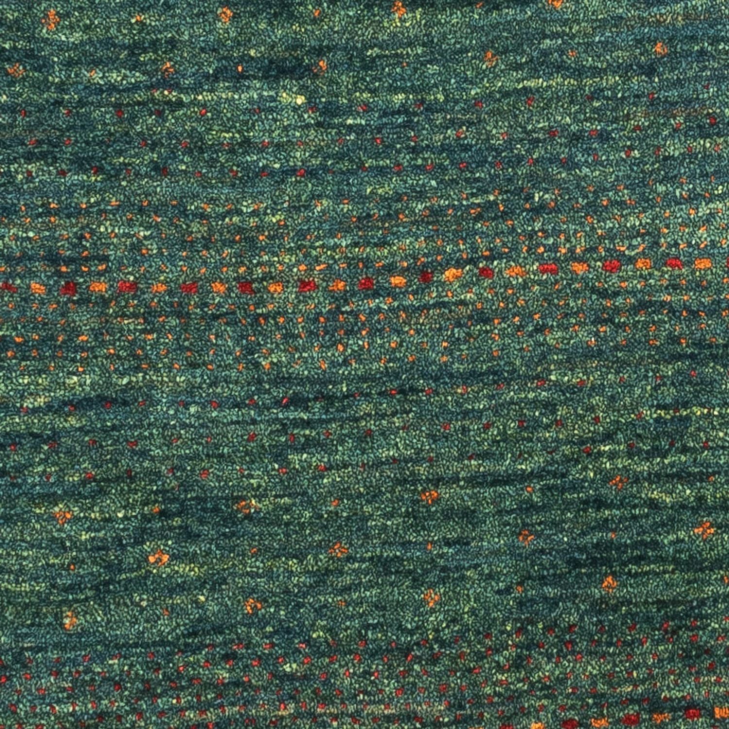 Tappeto Gabbeh - Loribaft Persero - 124 x 87 cm - verde