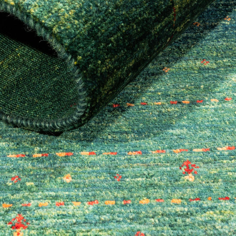 Tappeto Gabbeh - Loribaft Persero - 129 x 82 cm - verde
