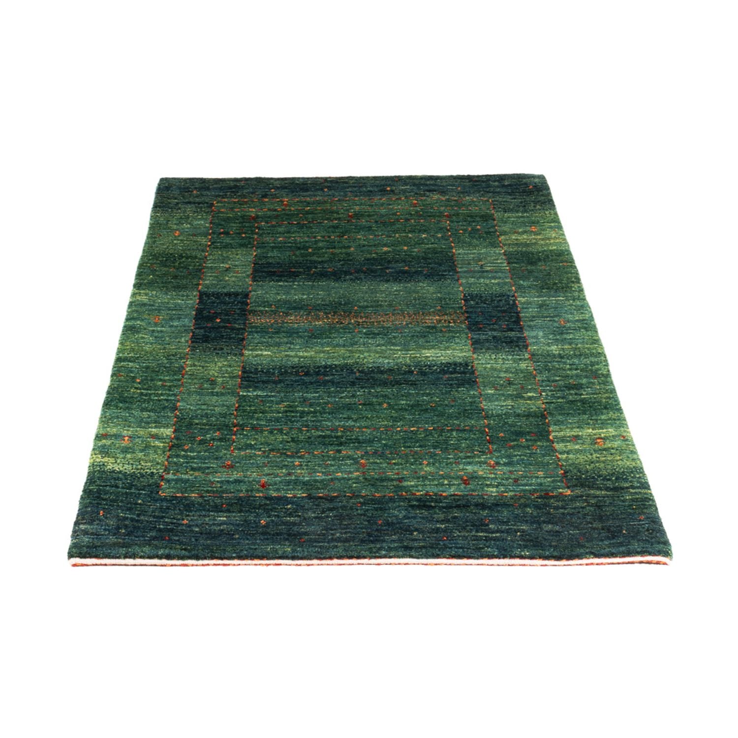Tappeto Gabbeh - Loribaft Persero - 129 x 82 cm - verde