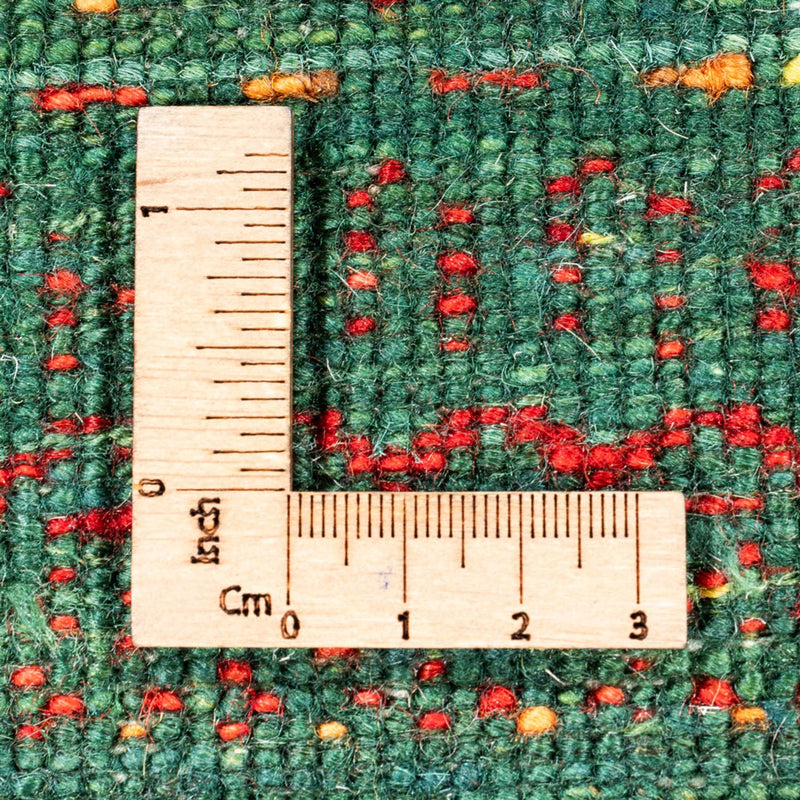 Tappeto Gabbeh - Loribaft Persero - 126 x 78 cm - verde